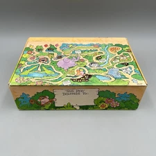 Vintage 70s 80s General Box Co School Pencil Cardboard Box Jungle Animal Design