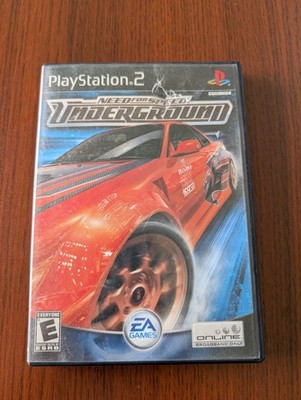 Need for Speed Underground (Sony PlayStation 2, PS2) No Manual Tested 