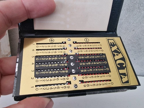 Antique Exact Pocket Calculator - Picture 10 of 12