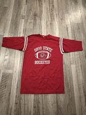 Vintage Artex Ohio State Buckeyes Angry Brutus Tshirt Size L Single Needle
