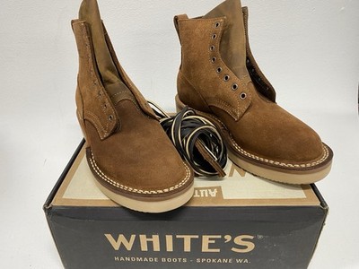 White's Stiefel 'C350-CS' Größe 8,5 (US) Distress braun rau Heritage Lederstiefel