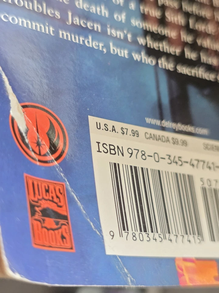 Libros de Star Wars: Legacy of the Force 7 en total (1ª impresión) Foto 3 de 4