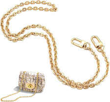 DIY Purse Chain Strap 41"/105Cm, 9Mm Crossbody Bag Chain Strap with Excellent