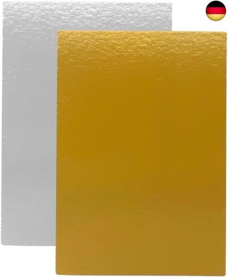 Be Your Packer 10er-Set Tortenunterlage Rechteckige 40x30 cm | Cake Board
