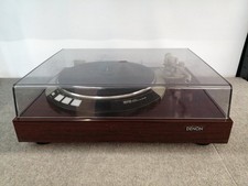 DENON DP-55M Quartz Direct Drive Turntable Record Player Serviced Tested