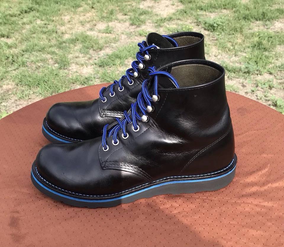Red Wing 8165 Round Toe Boots Size 9D Fits Like 9.5D Customized Made In 🇺🇸 - Image 4 of 4