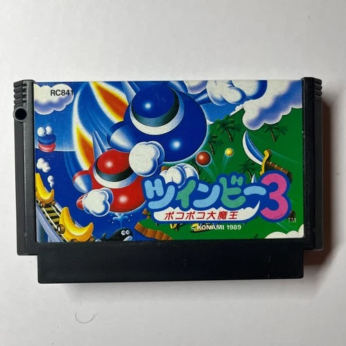 Twin Bee 3 (Nintendo Famicom 1989) Japan import - combined shipping