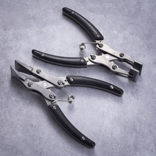 Leder Flachzange Gerade Kante Rahmen Presswerkzeug für DIY Handwerkskunst
