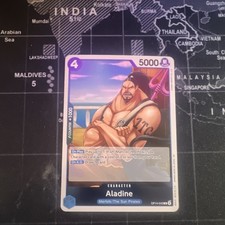 One Piece Aladine Character Card 5000 Power OP14-043 Counter +1000
