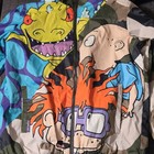 Members Only Rugrats Reptar Hooded Zip Jacket Kids M Polyester Multicolor — photo 1