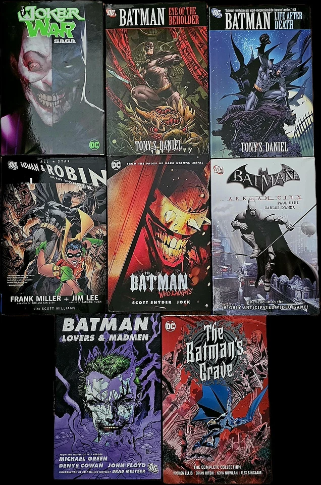 Batman Hardcover Lot (16) Joker War, Killing Joke, TMNT, Master Race, More - Image 3 of 4