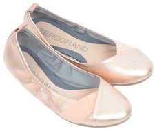 Cole Haan ZeroGrand Womens 8B Metallic Rose Gold Comfy Ballet Flats Fairy Whimsy