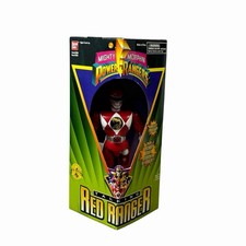 Vintage 1995 Power Rangers Red Talking Action Figure NEW DAMAGED FIGURE READ