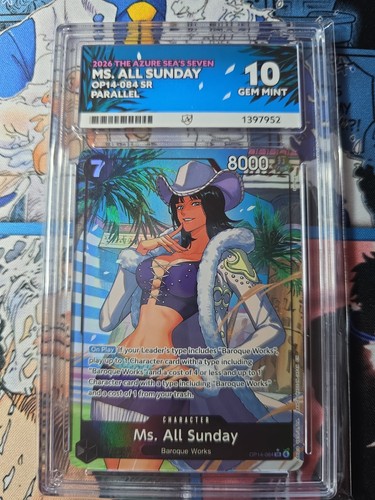 Ms. All Sunday (Alternate Art) graded ACE 10 for sale on eBay
