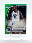 Khaman Maluach 2024-25 Bowman U Chrome 1st Green Shimmer Auto #46 Duke