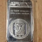 10 oz Silver Bar APMEX .999 Fine