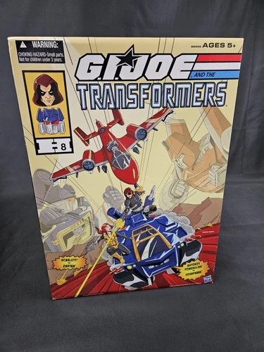 GI Joe and the Transformers 8, Scarlett, Zartan, Powerglide, Soundwave SDCC MISB