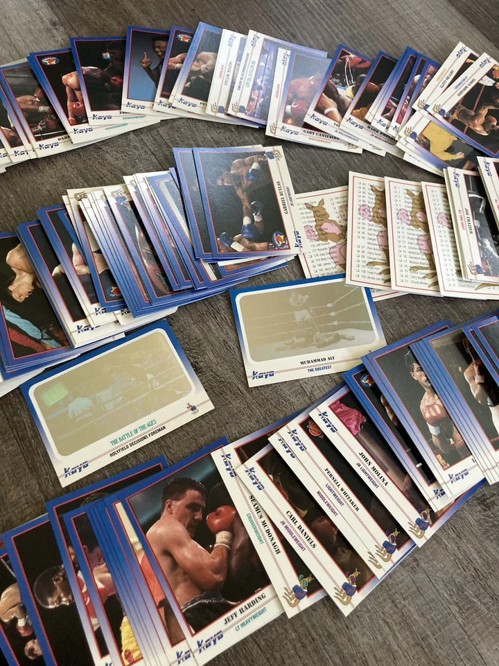 Vintage Sealed and Unsealed Lot Kayo boxing cards 90s - Image 3 of 4