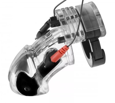 ZEUS-ELECTRO Master Series ELECTRO LOCKDOWN E-Stim Male Chasity Cage