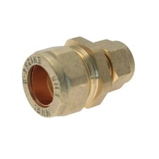 PlumbEZ 15mm Compact Brass Compression Fittings – Couplers, Elbows, Tees & More