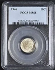 1946 Mercury Dime PCGS MS65