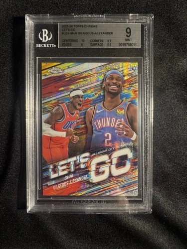 2025 Topps Chrome Shai Gilgeous-Alexander Base (RAW)