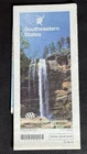 Vintage 1996 AAA Southeastern States Road Maps Planning Map