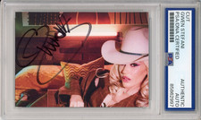 Gwen Stefani Bouquet Album SIGNED SEXY Photograph Art Card Autograph PSA DNA COA