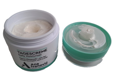 (2x50ml) TAGESCREME Tägliche Feuchtigkeitscreme Papyrus Pflanzenzelle + Aloe Ver