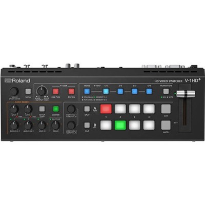 Roland V-1HD+ Compact HD Video Switcher - Professional 4-Channel HDMI Mixer