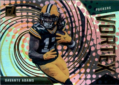 #ad 2021 Donruss Vortex #20 Davante Adams FB $3.00