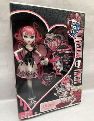 #ad MONSTER HIGH DOLL C.A. CUPID SWEET 1600 First Wave 2011 Walmart Exclusive X3799 $295.95