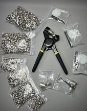 Dyna Living Eyelet Punch Kit Grommet Machine Hole Maker Pliers Heavy Duty Kit