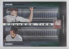 2008 Donruss Elite Extra Edition Green /1500 Shane Peterson Danny Espinosa 1q9