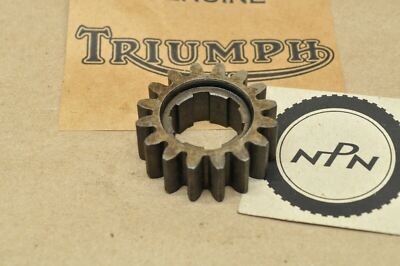 OEM NOS VTG Triumph T20 Tiger Cub Lay Shaft High Gear 16T T1598 57