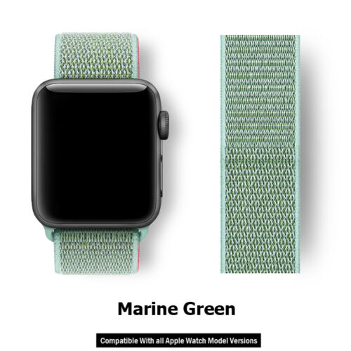 Correa deportiva de nailon 40/44/41/45/42/46/49 mm para Apple Watch 10 9 8 7 6 SE - Imagen 106 de 131