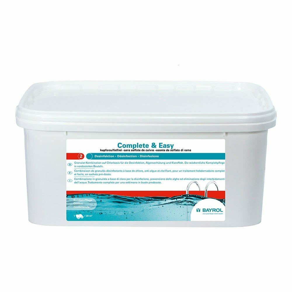 BAYROL Complete & Easy 2,24 KG a Base Duración Cloro