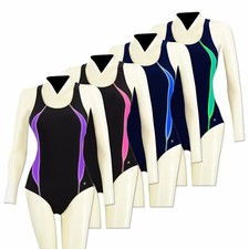 ACCLAIM Sardinia Ladies Girls Racer Back Classic Swimming Costume Swim Suit
