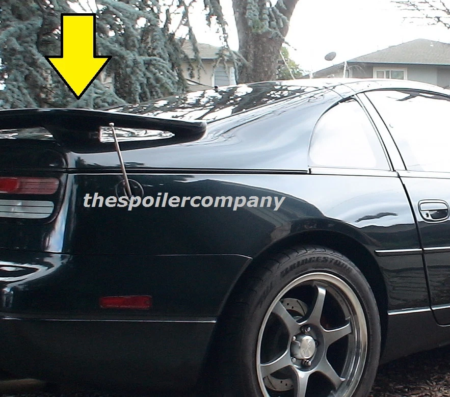 Alerón para Nissan 300ZX 1990-1996 estilo turbo ala imprimación sin pintar nuevo Foto 3 de 4