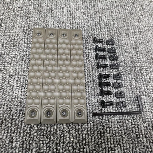 4 Stück Nylon MLOCK Schiene Handschutz Abdeckblende für M-loCk System 80/120 mm - Bild 12 von 48