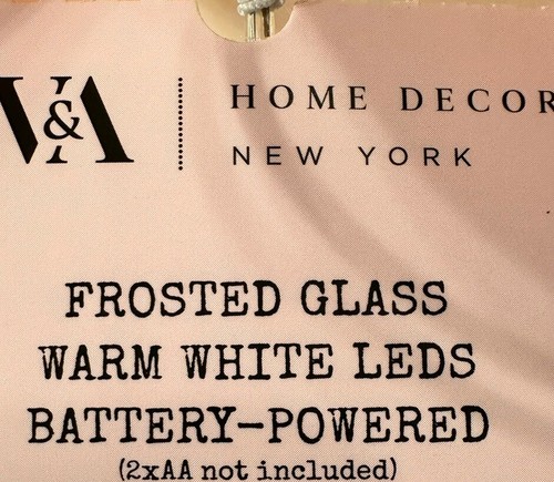 NWT Glass Mushroom Light PINK-W&A Home Decor New York - Picture 11 of 16