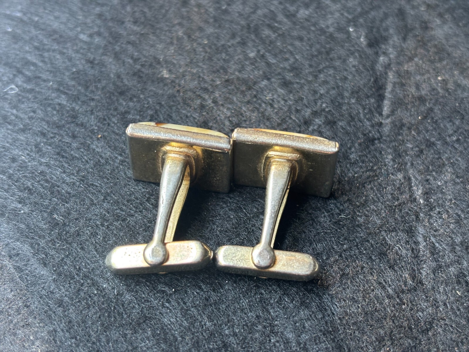 Amber rectangular textured natural stone - gilted… - image 4