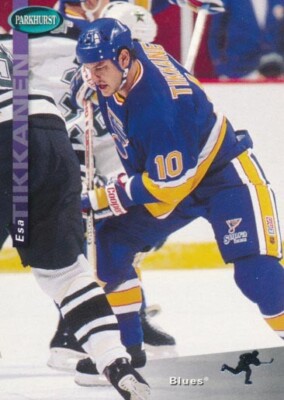 1994-95 Parkhurst SE #SE157 ESA TIKKANEN - St. Louis Blues