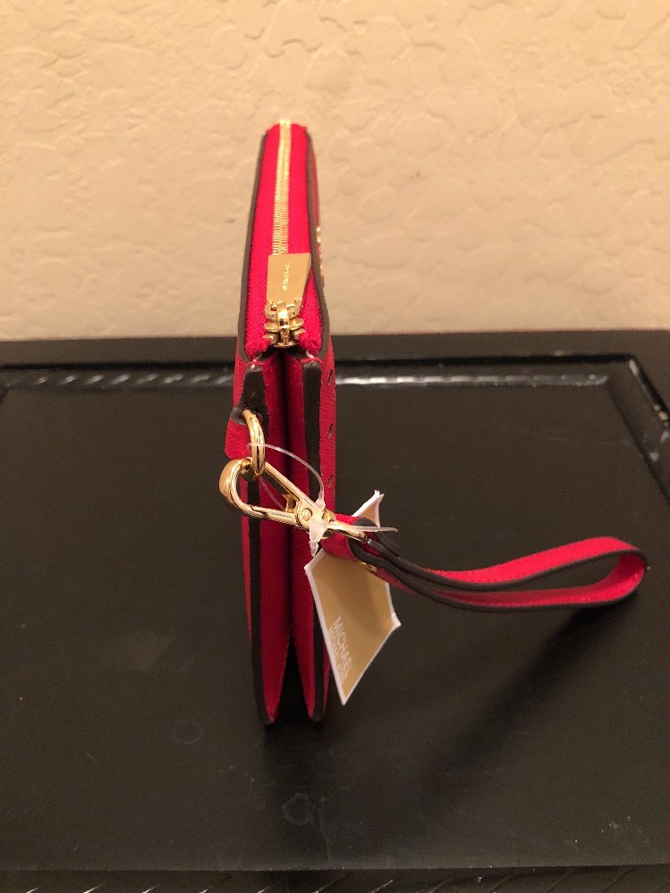 sale!Michael Kors(マイケルコース)-md gusset wristlet leather Michael Kors Wristlets - Macy's