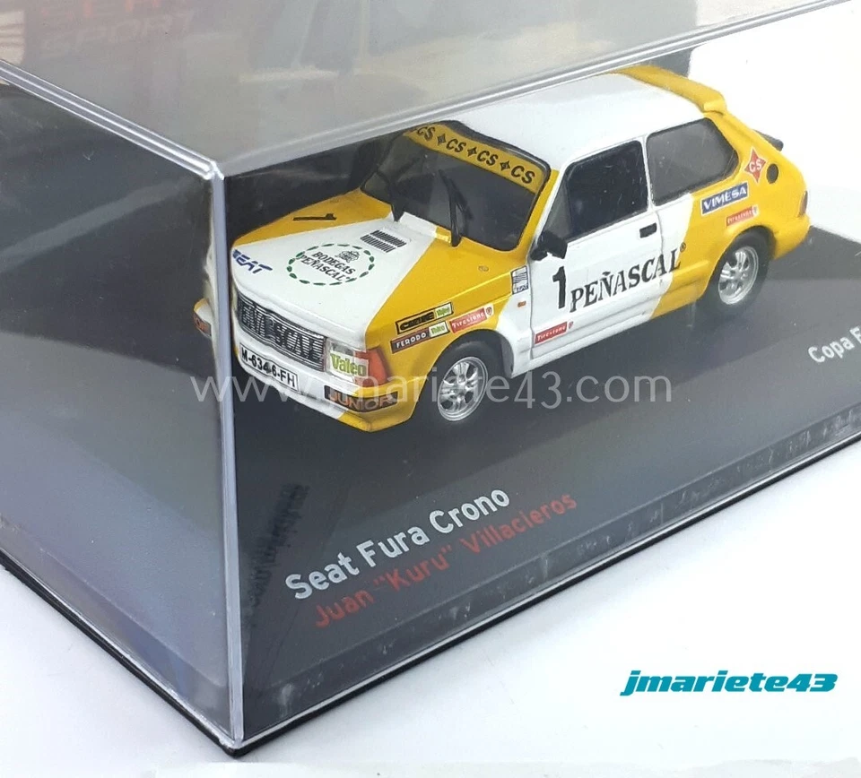 Seat Fura Crono #1 ""Kuru"" Villacieros Copa Fura 1983 1:43 - Immagine 2 di 4