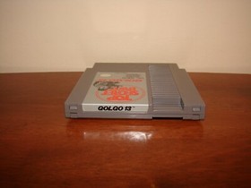 Authentic Nintendo NES Game Cart GOLGO 13 Top Secret Episode - TESTED/Works