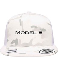 Cappello Tesla Motor SpaceX Elon Musk Space X Cybertruck FlatBill Yupoong Trucker Cap