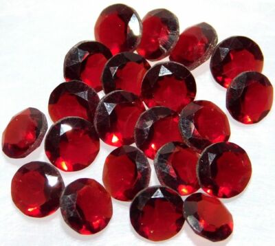 EPIC GEMS- 6mm NATURAL GARNET Round CUT GEMSTONE- 1 Pc- AWESOME CABOCHON