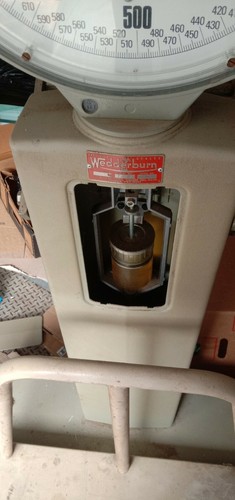 WEDDERBURN 575 1000KG CLOCK FACE PLATFORM SCALES HEAVY DUTY - Picture 3 of 6