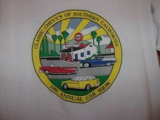 Screen Stars best classic Chevy's of southern California XL white T shirt
